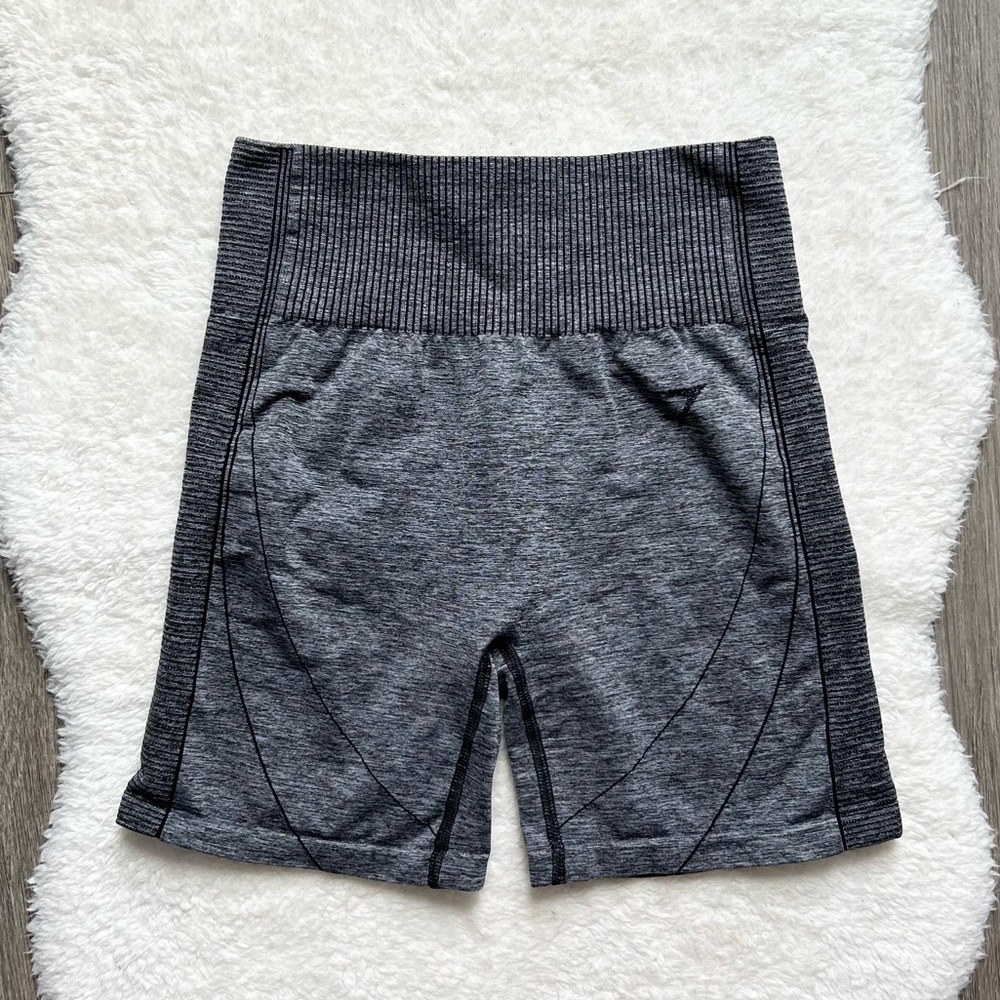 Gymshark Charcoal Bike Gym Shorts